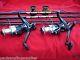 2 X Fladen Carp Fishing Rods And Freespin Carp Reels