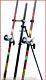 2 x 14 ft Mitchell Rods & Multiplier Reels & Tripod Beachcaster Sea Fishing