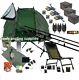 Carp Fishing Kit Set Up Kit Rods Reels Chair TACKLE PACK Net Bait 3 Rod Mega