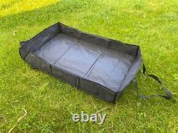 Carp Fishing Roll Up Unhooking Mat WITH SIDES Carry Cradle