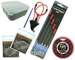 Complete Starter Coarse Float Fishing Kit Set. 11' Carbon Rod, Reel, Seat Box