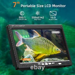 EYOYO 30m Infrared 7inch LCD Fish Finder Underwater Fishing Camera 1000TVL