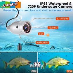 Eyoyo 15M Underwater Fishing Camera 720P 8GB Video Fish Camera for Ice Fishing