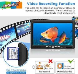 Eyoyo 15M Underwater Fishing Camera 720P 8GB Video Fish Camera for Ice Fishing