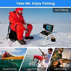 Eyoyo 15M Underwater Fishing Camera 720P 8GB Video Fish Camera for Ice Fishing