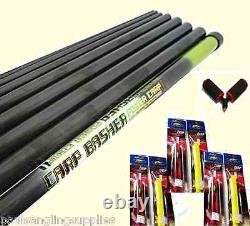 Fishing Pole Basher 11 Metre l Take Apart ELASTIC PRE FITTED + Roller & Rigs