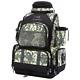 Fishing Tackle Backpack Water Resistant Lightweight Tactical Bag with Rod Holder