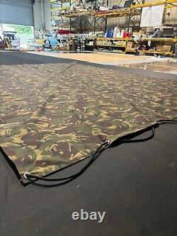 Fishing Tackle Tarpaulin Camouflage Tarp Heavy Duty Sheet Cover 10ft 6 X 8ft