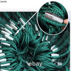 Green Multifilament Fishing Trawl Net Foam Dragnet Pull-net Railing Netting