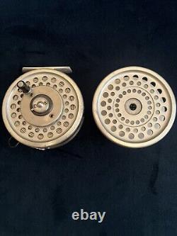 Hardy Of Alnwick Marquis # 8/9 Fly Reel With Spare Spool