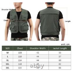 Mesh Fly Fishing Vest Backpack Multifunctional Fishing Vest Bag Outdoor Fishing