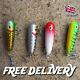 Micro Countdown Sinking Minnows Trout Perch Chub Lures only 2 Grams x 4