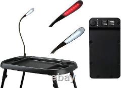 ND Tackle Outdoor Bivvy Table V9&Power Bank V9b&Bivvy Light pro for Carp Fishing