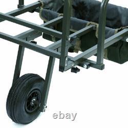 New Carp Fishing Barrow With Storage Fishing Bag Dynamic NGT Barrow Trolley