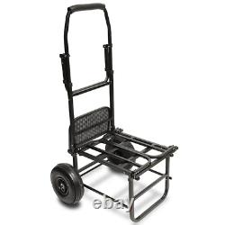 New NGT Dynamic Folding Compact Carp Coarse Fishing Trolley Barrow Twin Wheel