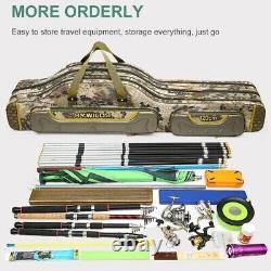Outdoor Sports Fishing Rod Bag Large Capacity 2/3/4 Layers Fishing Gear Bags