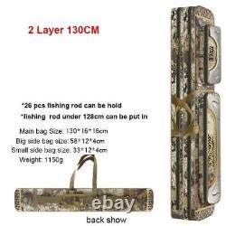 Outdoor Sports Fishing Rod Bag Large Capacity 2/3/4 Layers Fishing Gear Bags