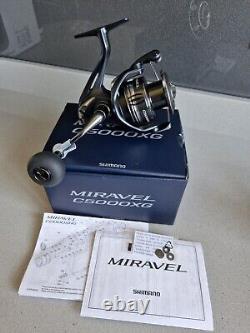 Shimano Miravel C5000xg Single Handle. Boxed With Paperwork, Very Good Condition