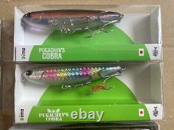 Top End IMA Sea Bass Surface/Topwater Lure Bundle Job Lot X 6. New